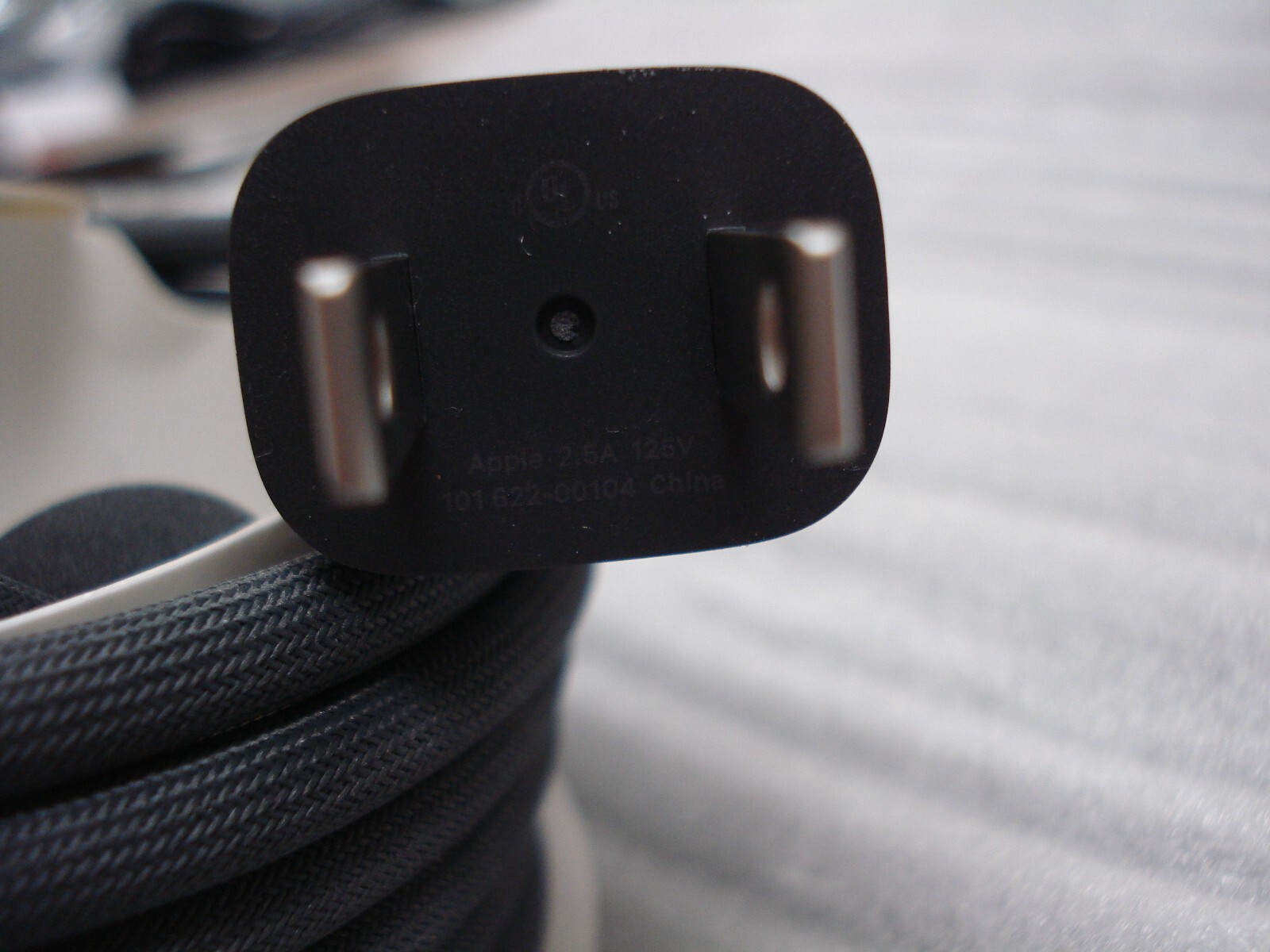 Genuine OEM APPLE A2825 2nd Gen HomePod Smart Speaker Power Cable Cord Midnight