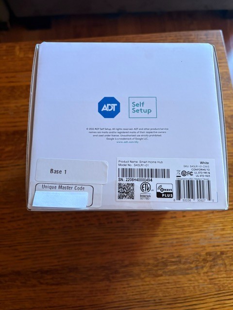 ADT Self Setup Security System w/ Google Nest Doorbell, Hub, 6 Door, 2 Motion
