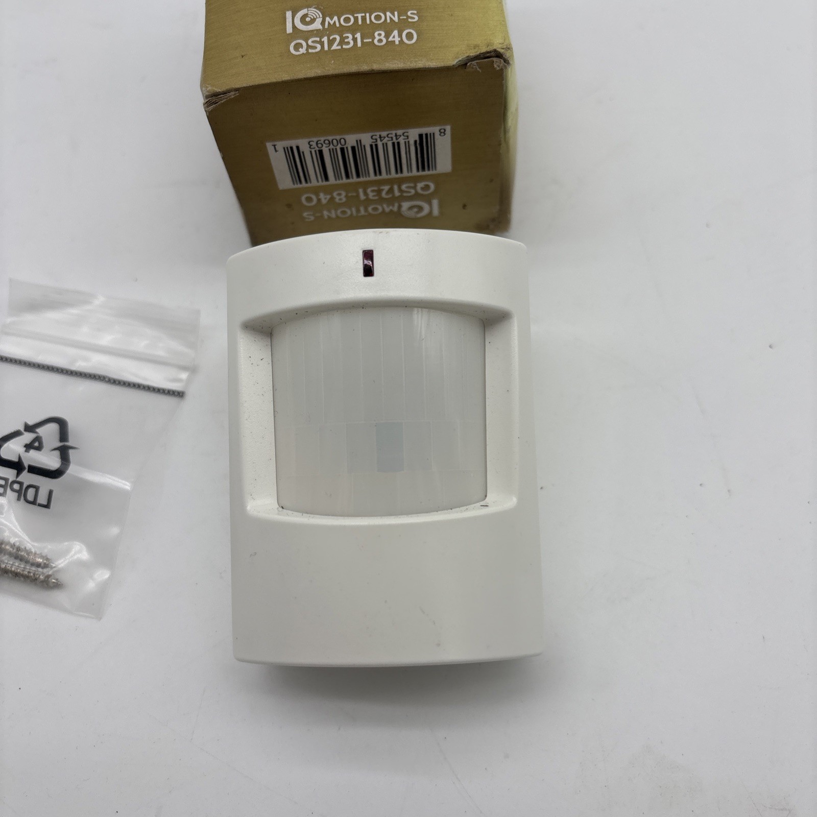 Brand New Qolsys QS1231-840 IQ Wireless PIR Motion Sensor, Interlogix Compatible