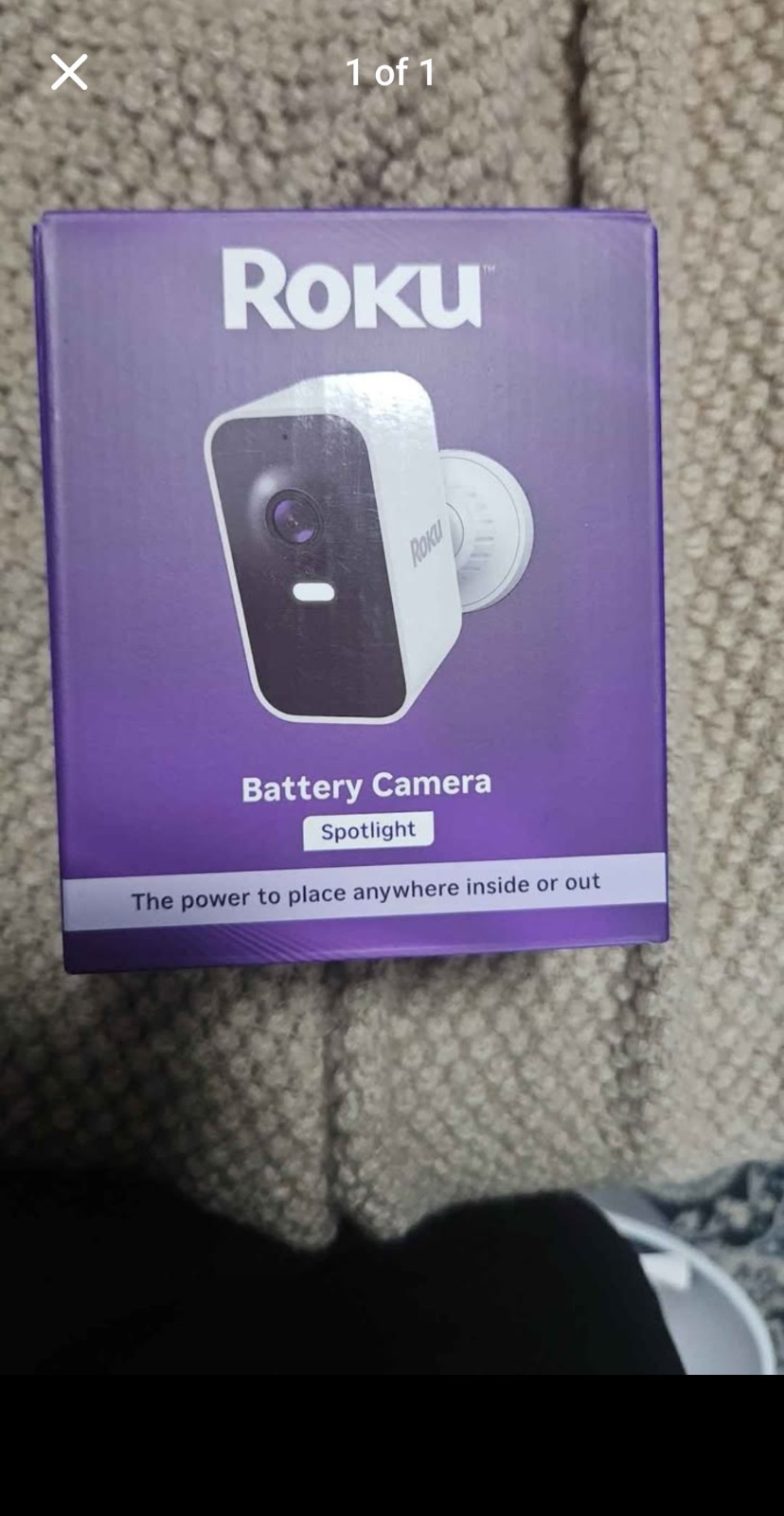Roku Smart outdoor wireless camera,waterproof