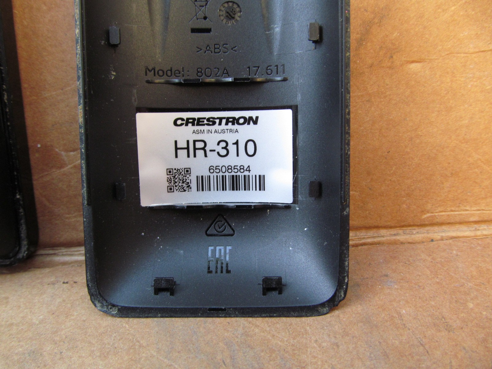 Crestron HR-310 Handheld Remote Control Black (Kitchen)