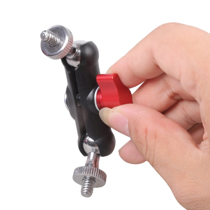 10cm 1/4Inch Male Thread Rotating Adapter for Photography Equipment Mounting