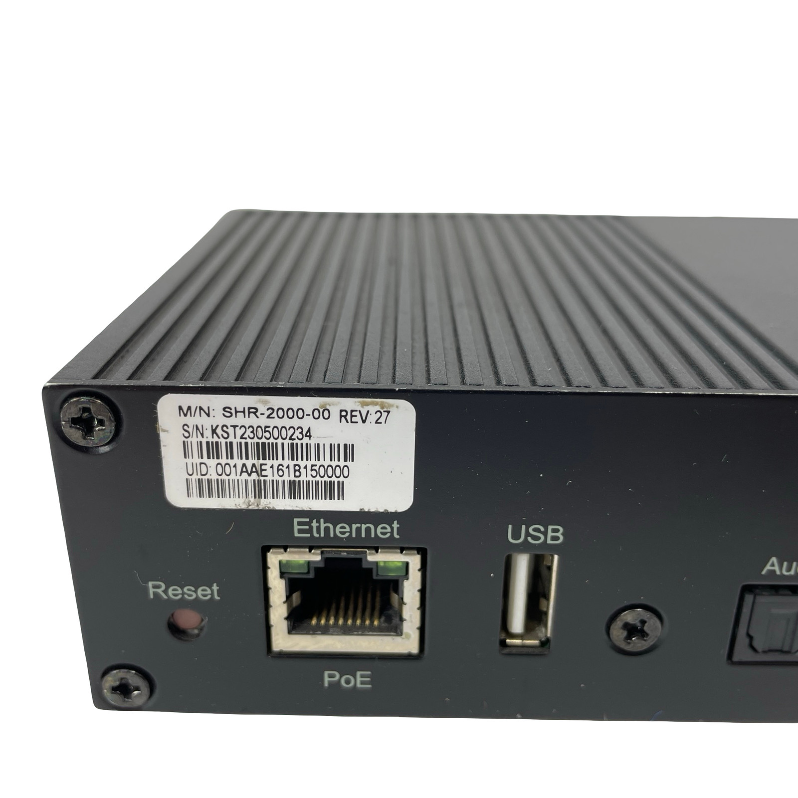 AS/IS Savant Smart Host Controller SHR-2000-00 Rev.27 Black #U3229 (AR)