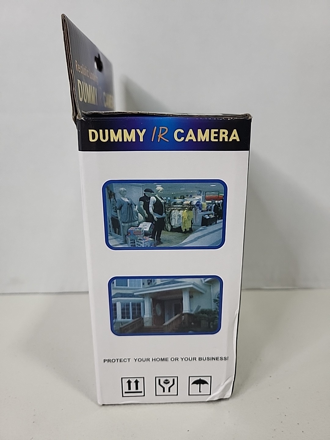 Realistic Looking Dummy IR Camera IR CCD Security Red Flash Light #55