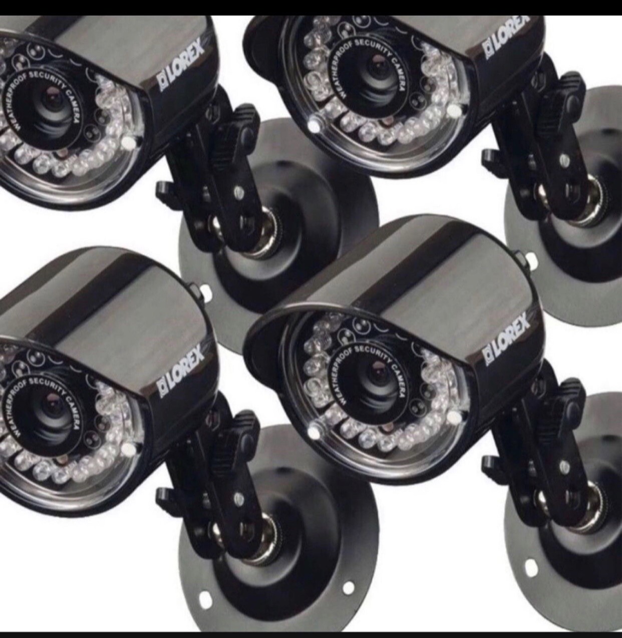 Lorex High Resolution Night Vision Security 1, 2, 4 Packs Cameras New In Box
