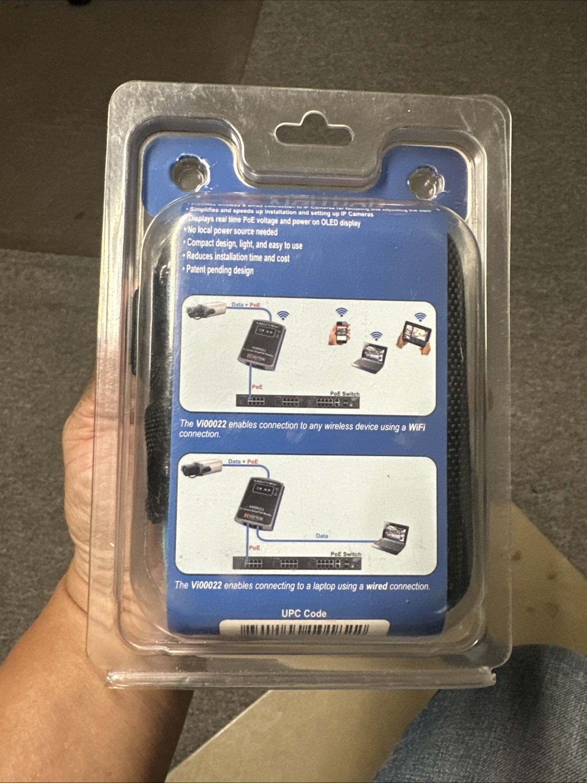 Vigitron Vi00022 Maxiiview Wireless IP Camera Setup and PoE Tester Tool Shop