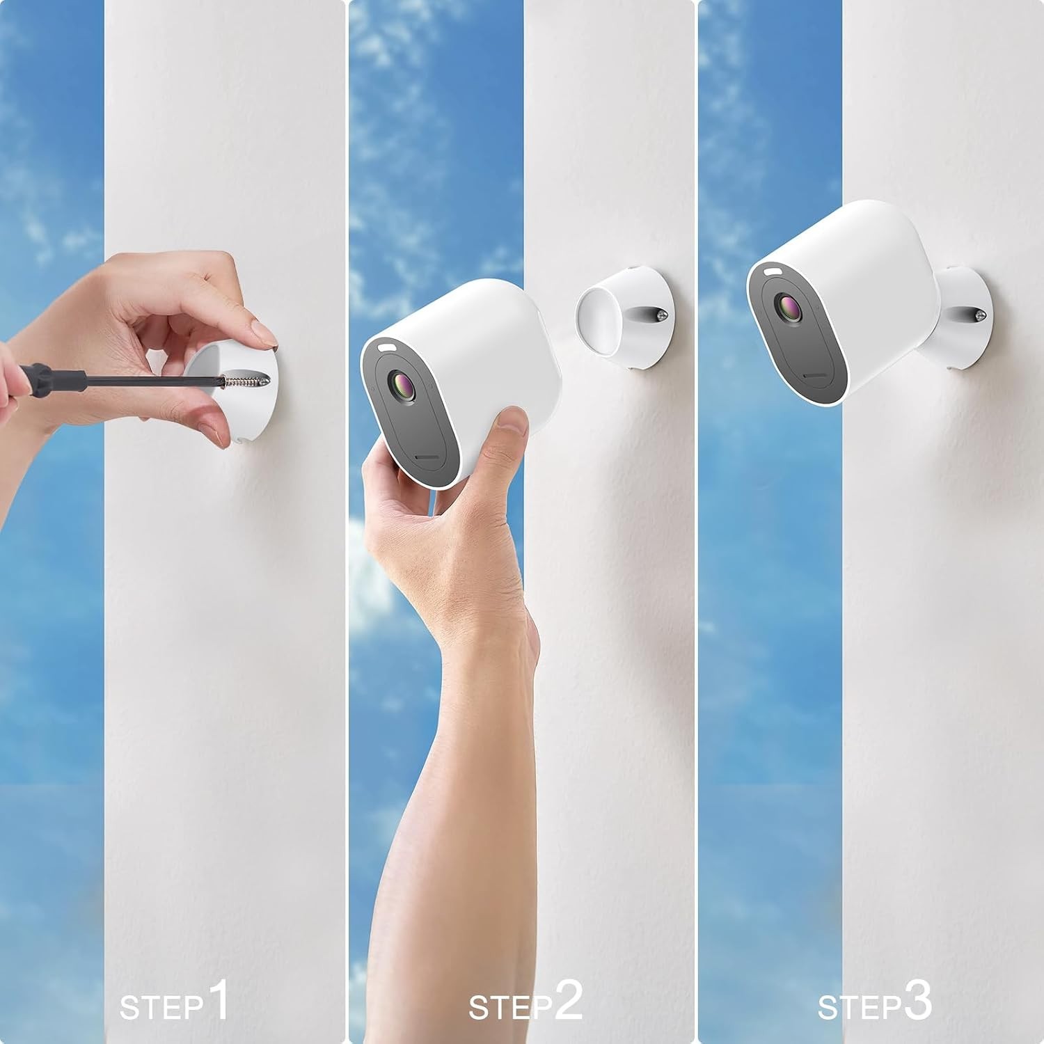 360° Magnetic Mount for Arlo Cameras – Quick Installation, Versatile Use