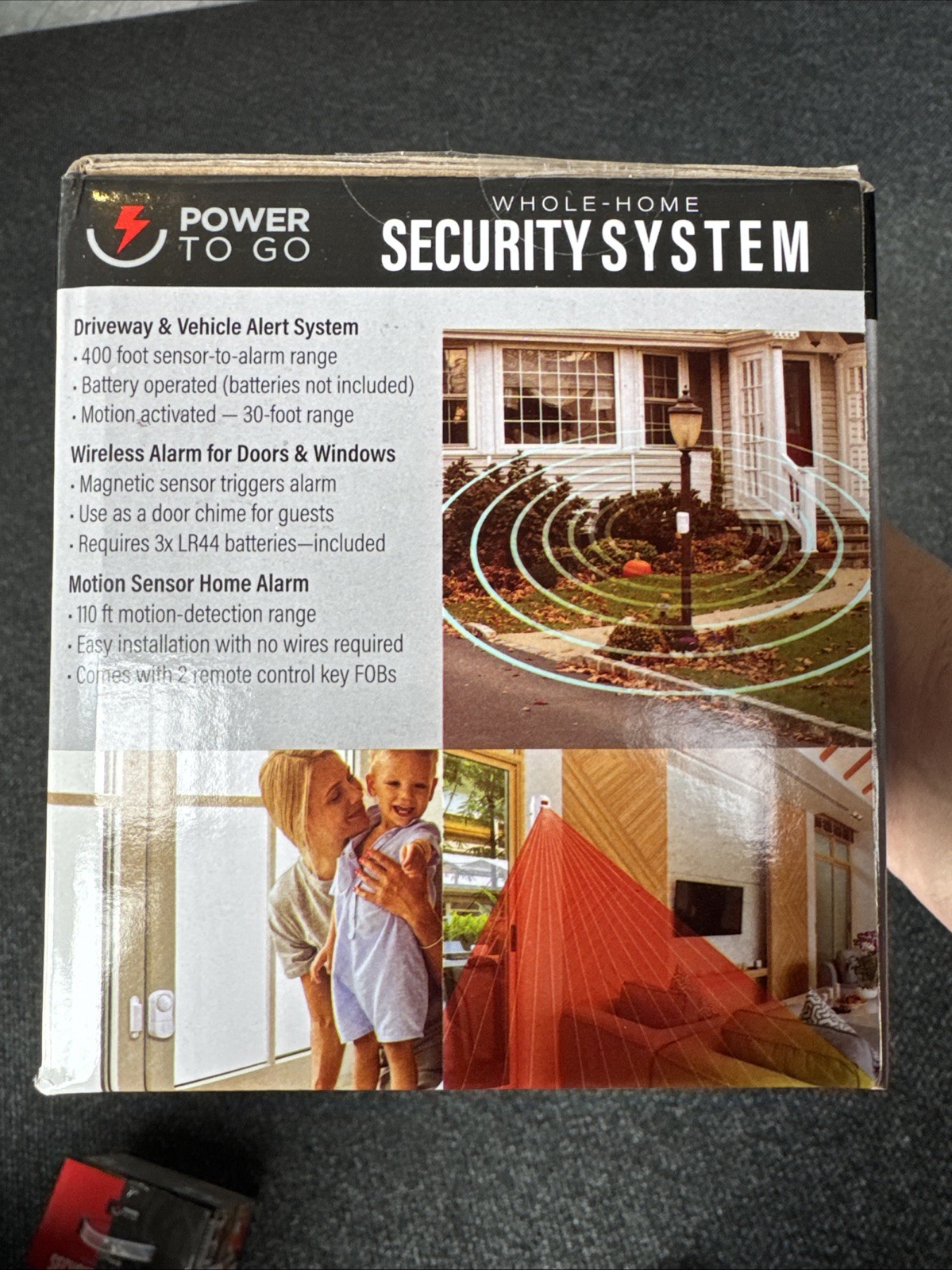 Security System Whole Home Protection by Action Products Power to Go 13 Piece