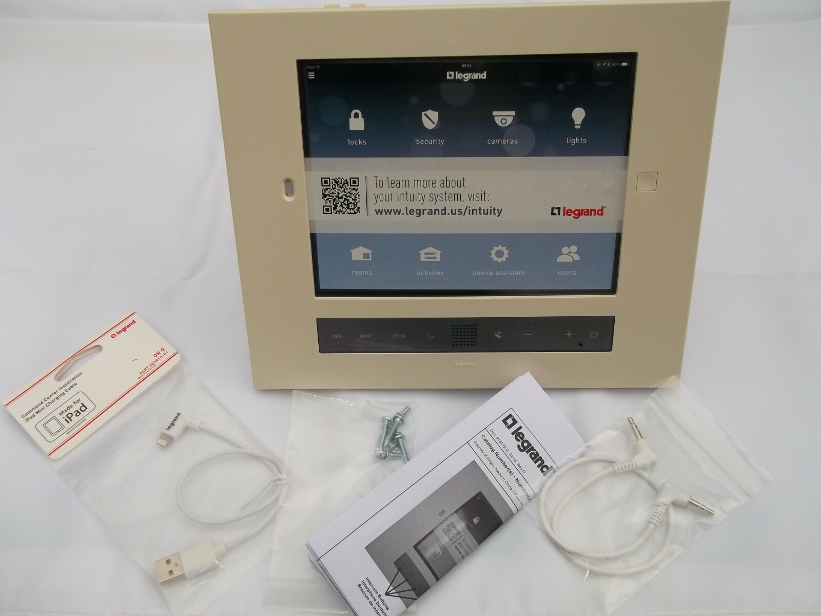 Legrand ON-Q HA7110-LA Intuity Automation Command Center Light Almond Color