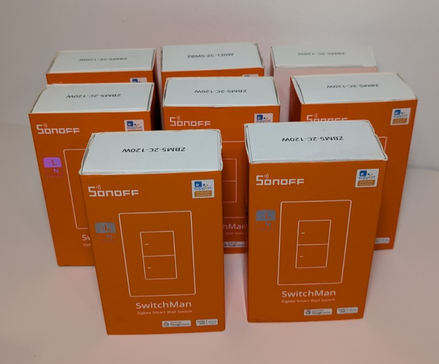 Sonoff SwitchMan Zigbee Smart Wall Switch [ 8 Count ]