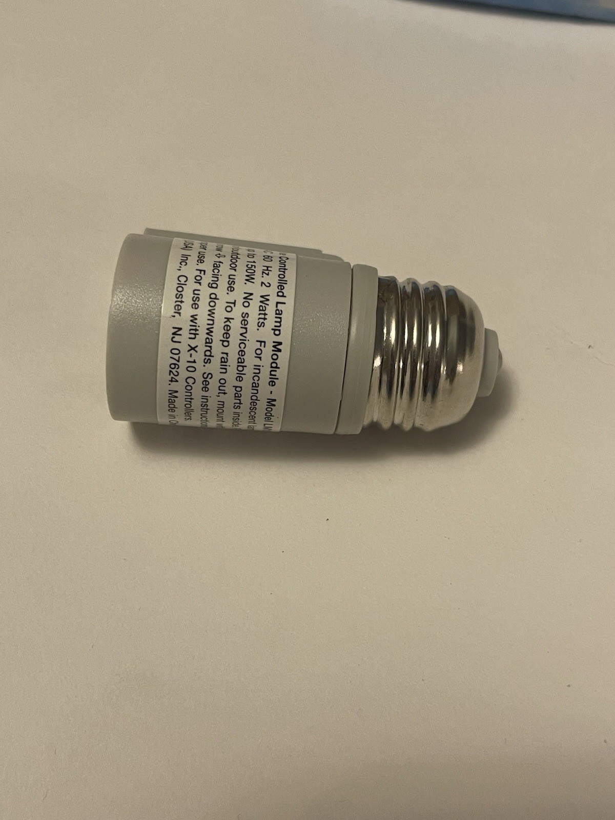 X-10 Screw-In Lamp Module LM15A Remote Controlled Lamp Wireless Socket Rocket