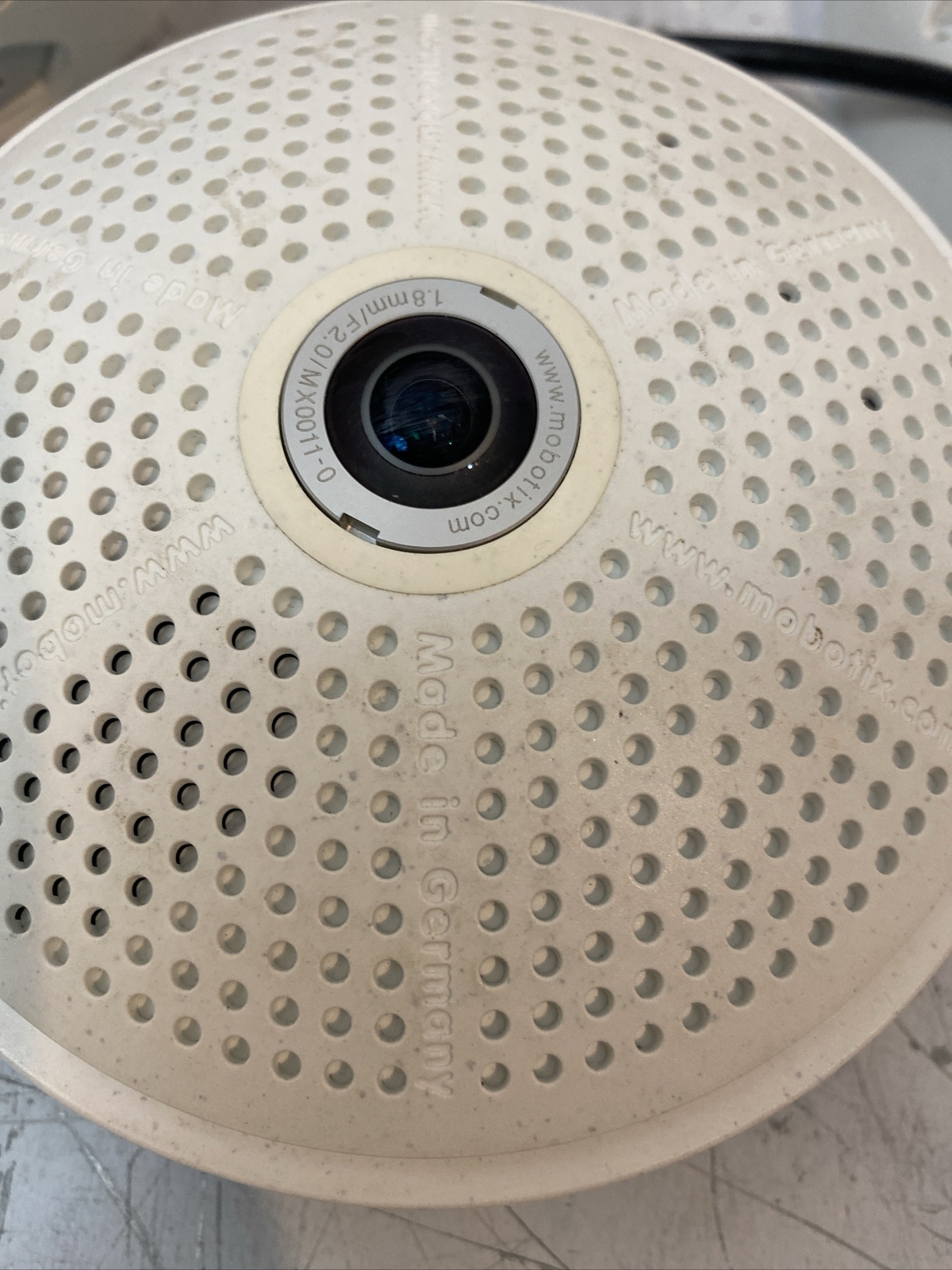 Mobotix MX-Q24M-SEC~D11 / Q24 3.1 Megapixel Dome Network IP Security Camera Used