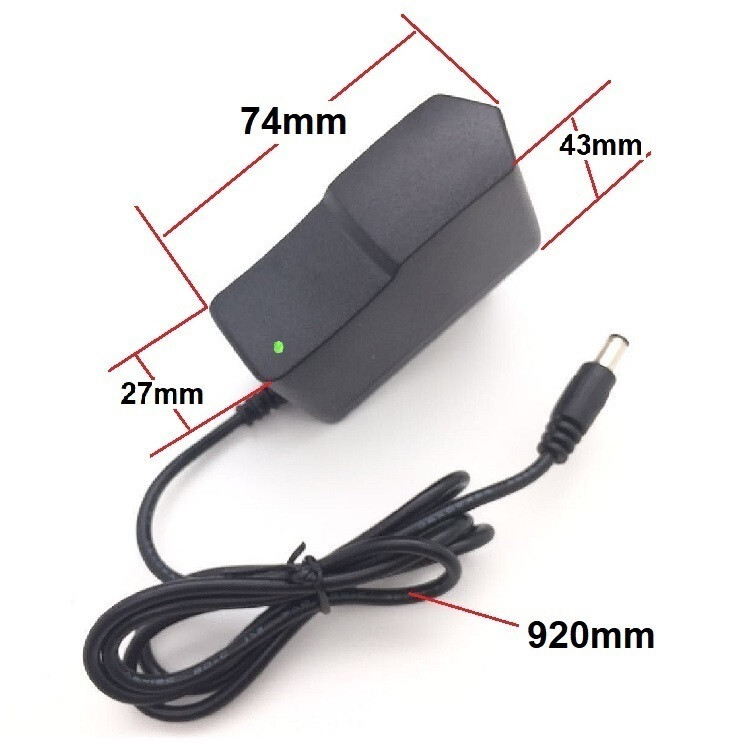 AC Converter Adapter 5.5mm x 2.1mm DC 9V 0.5A 500mA Power Supply Charger USA