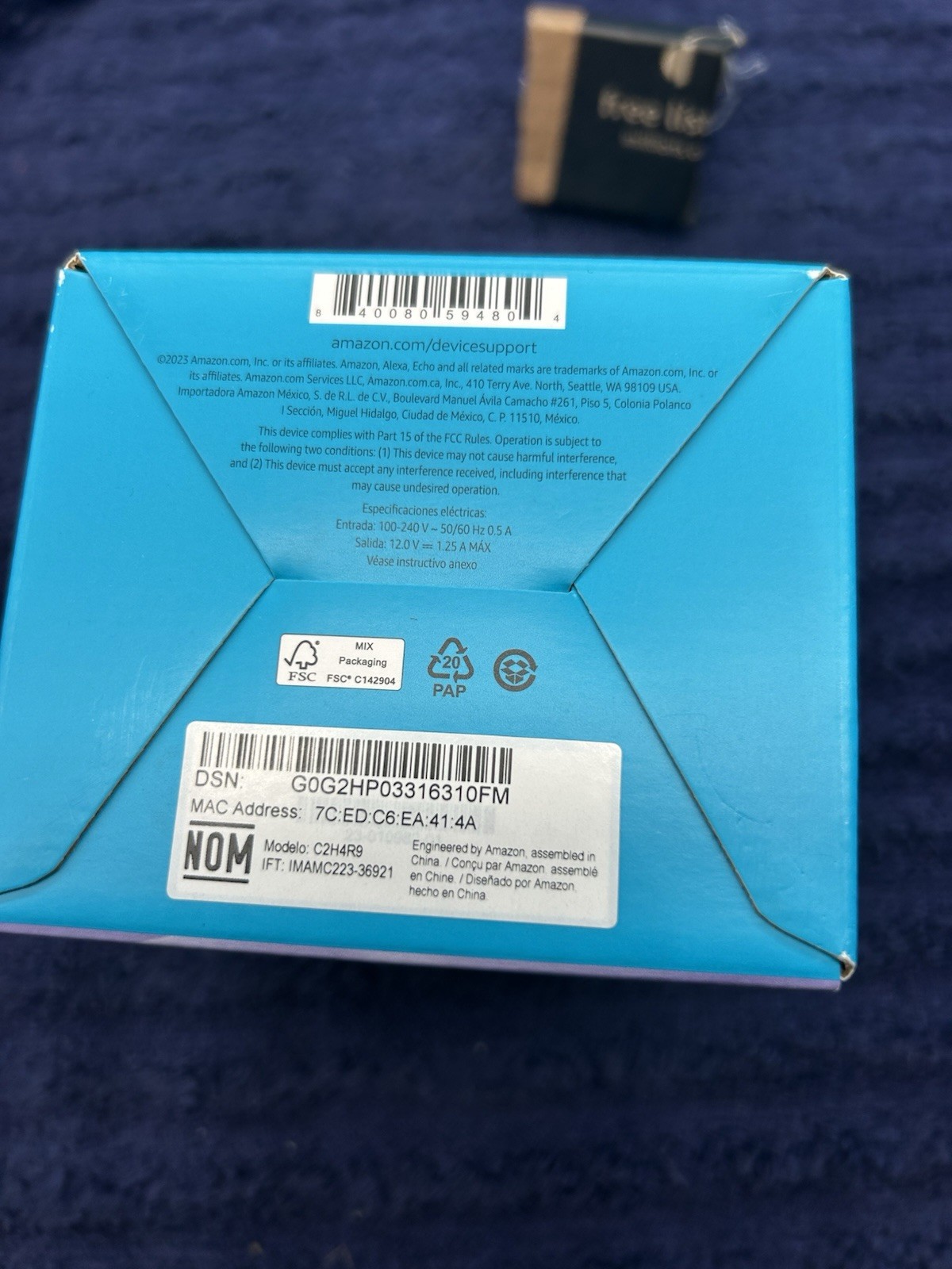 Amazon Echo Pop Alexa