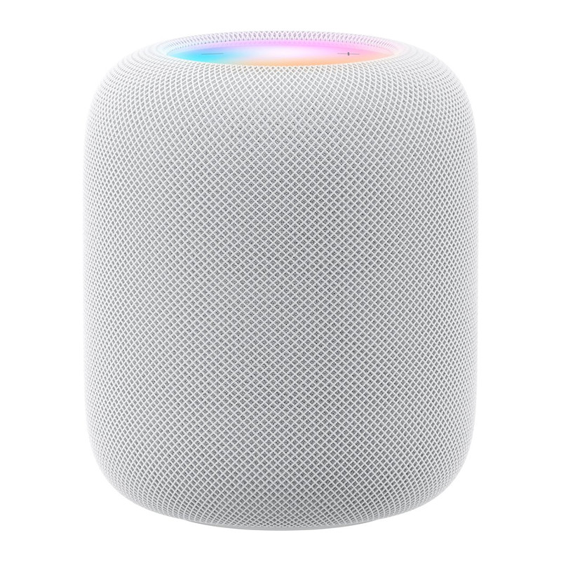 Apple – HomePod (2nd Generation) Smart Speaker with Siri – White