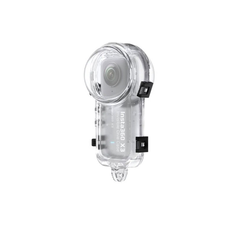 2nd Generation Insta360 X3 Camera Invisible Dive Case 50M Waterproof Depth tops