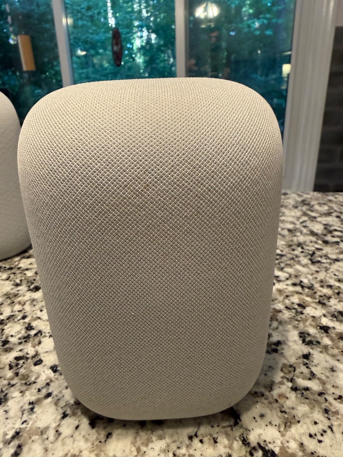 Google Nest Audio Smart Speaker – Chalk