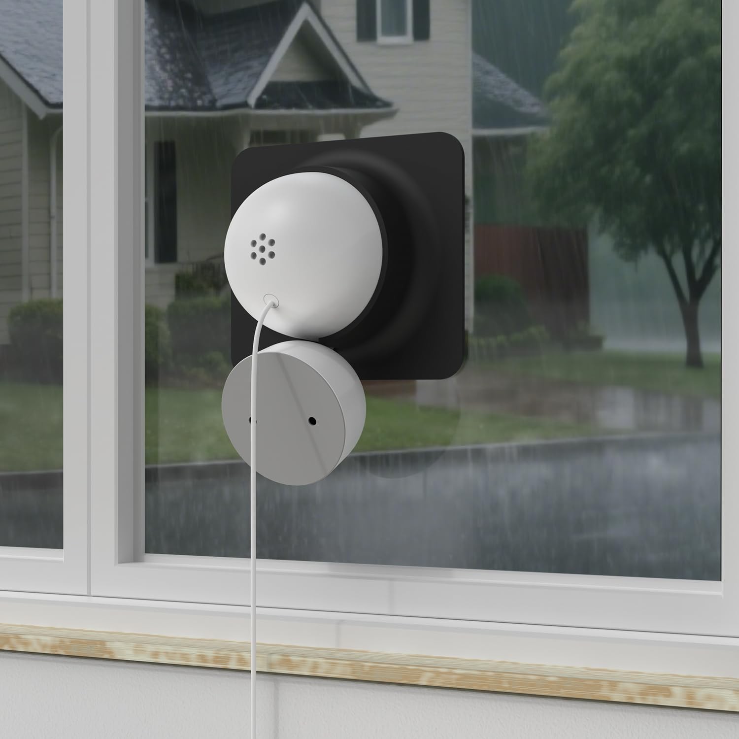 Window Mount for Google Nest Cam Indoor Wired (2nd & 3rd Gen), Black