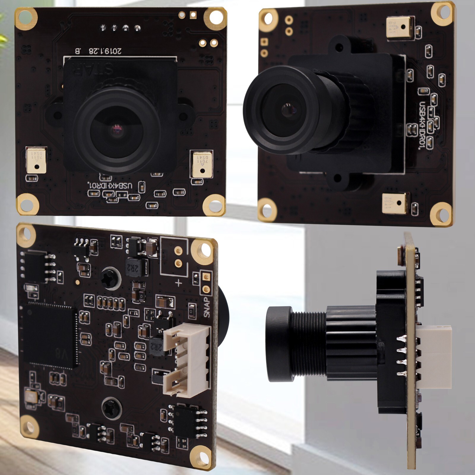 ELP 4K 2160P Ultra HD 30fps USB Camera Module for Linux Windows Android