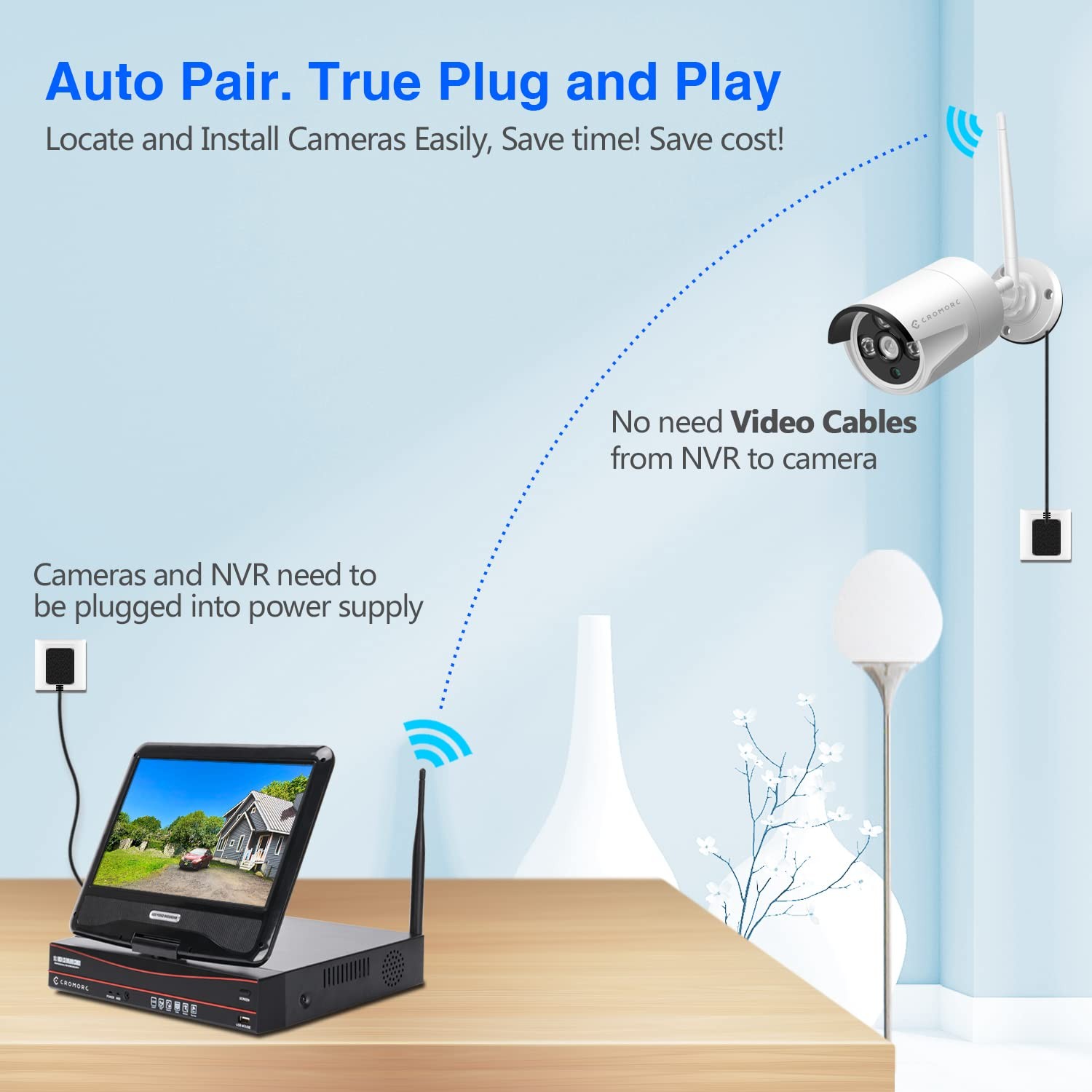 5MP Surveillance Bullet Weatherproof Outdoor Indoor 3.6mm Lens IR Cut Day&Nig…