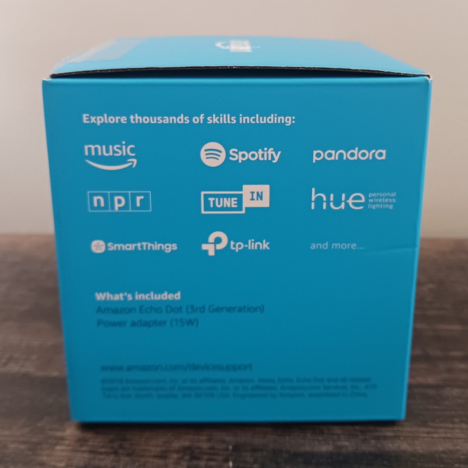 Amazon Echo Dot (3rd Generation) Smart Speaker with Alexa – Charcoal