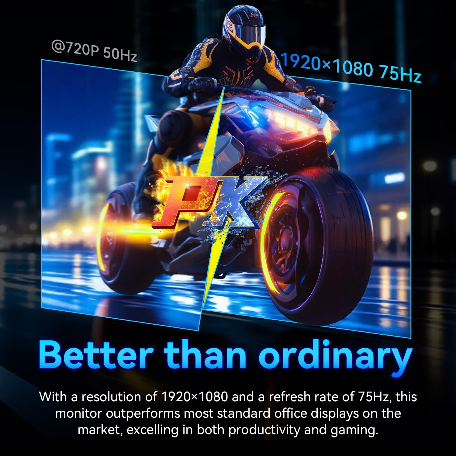 Etiansu 22Inch Fhd1920X1080 Computer Monitor75Hz Ipsamd Freesync 100 Srgb90