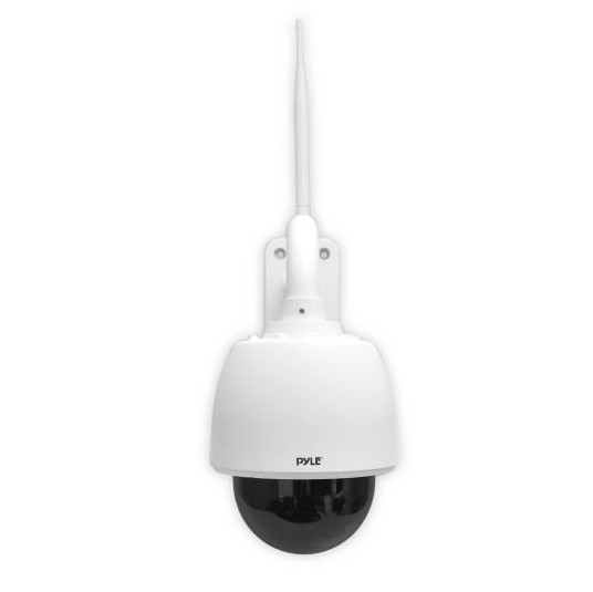 New Open-Box Pyle PIPCAMHD45 960p HD Outdoor WiFi IP Security Camera PTZ 4x Zoom