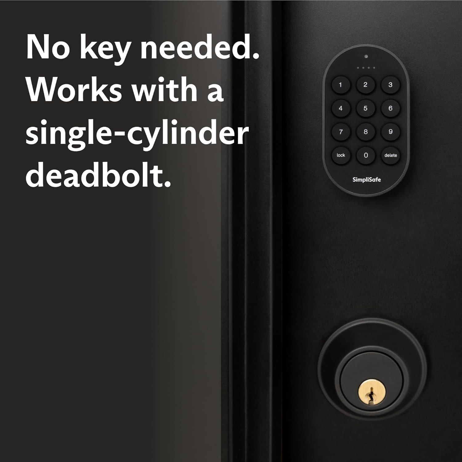 Smart Lock Series 2 (Black) for the Gen 3 Home Security System