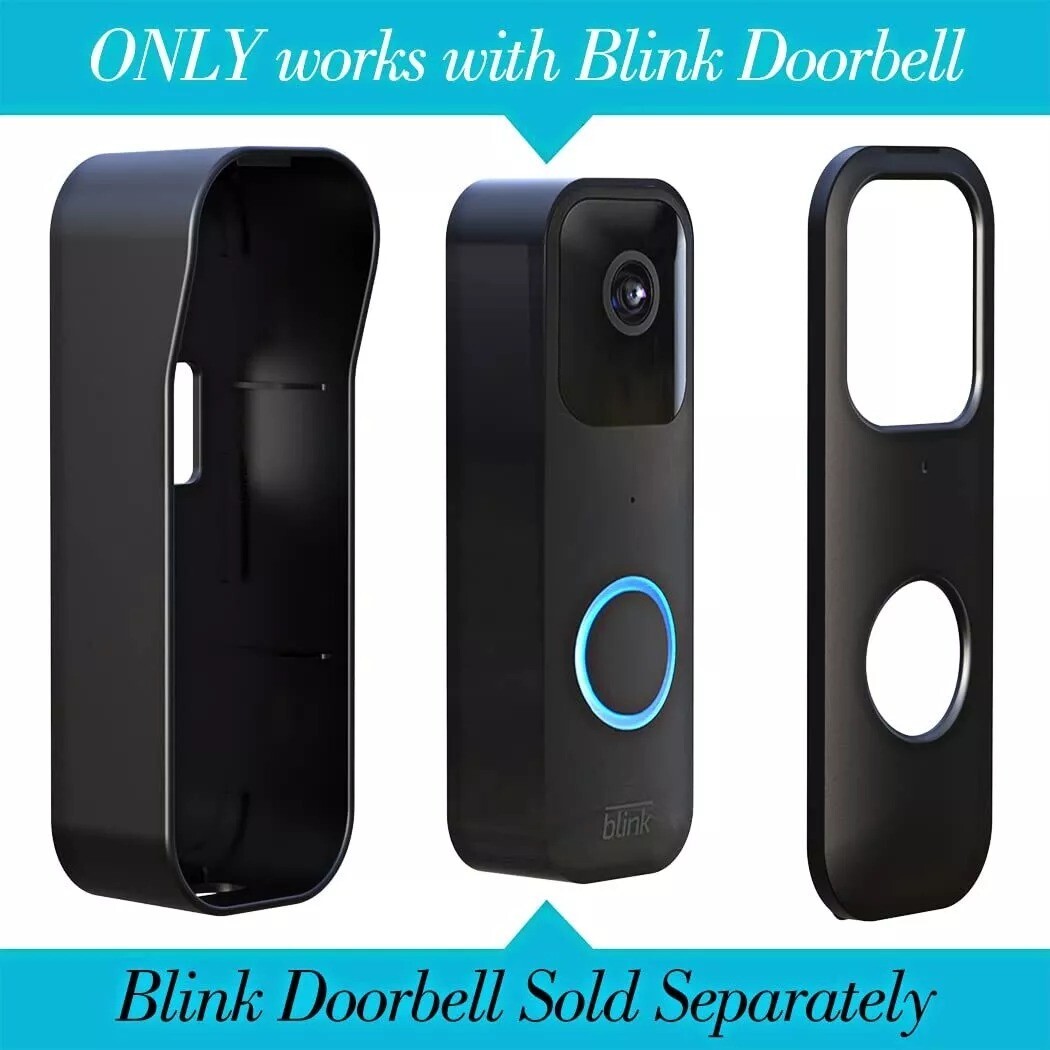 New Blink Video Doorbell Mount Wired/Wireless 2-way audio HD video & Alexa