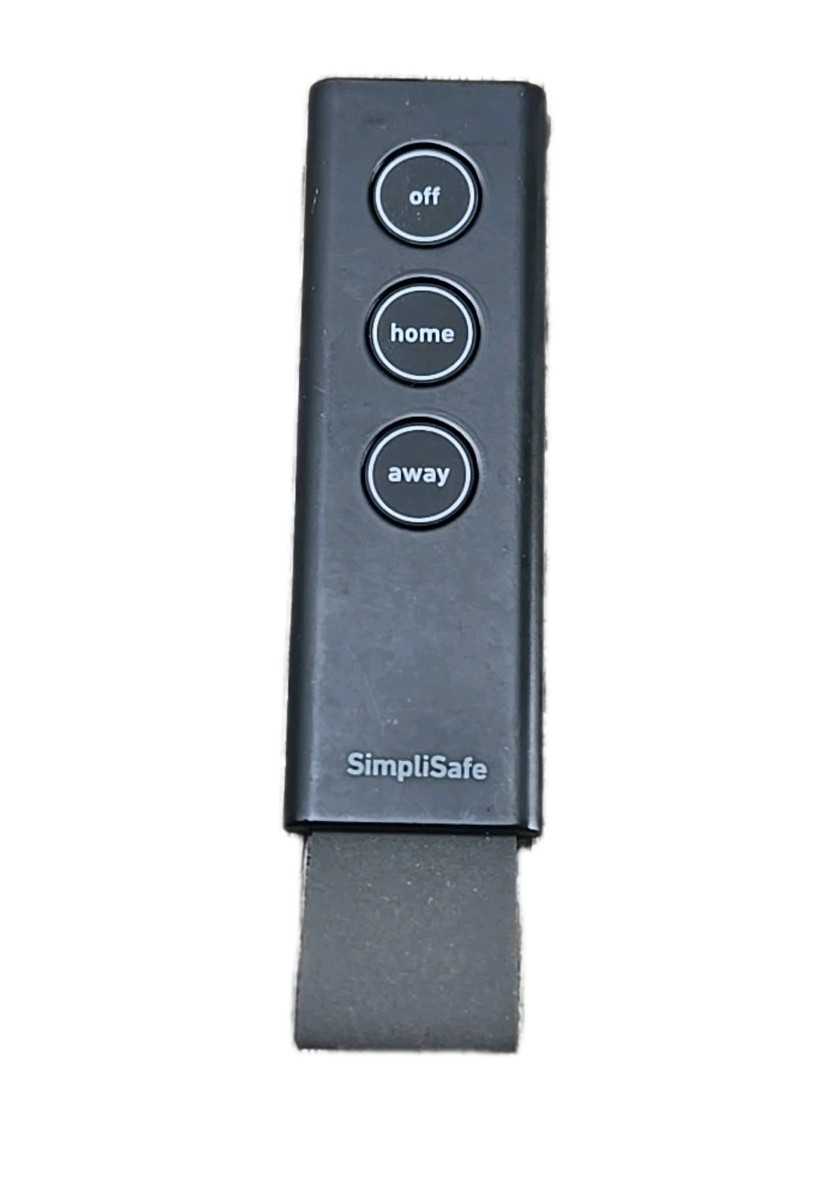 SimpliSafe Key Fob Remote Security System Model KF3B SSKF3 – Black