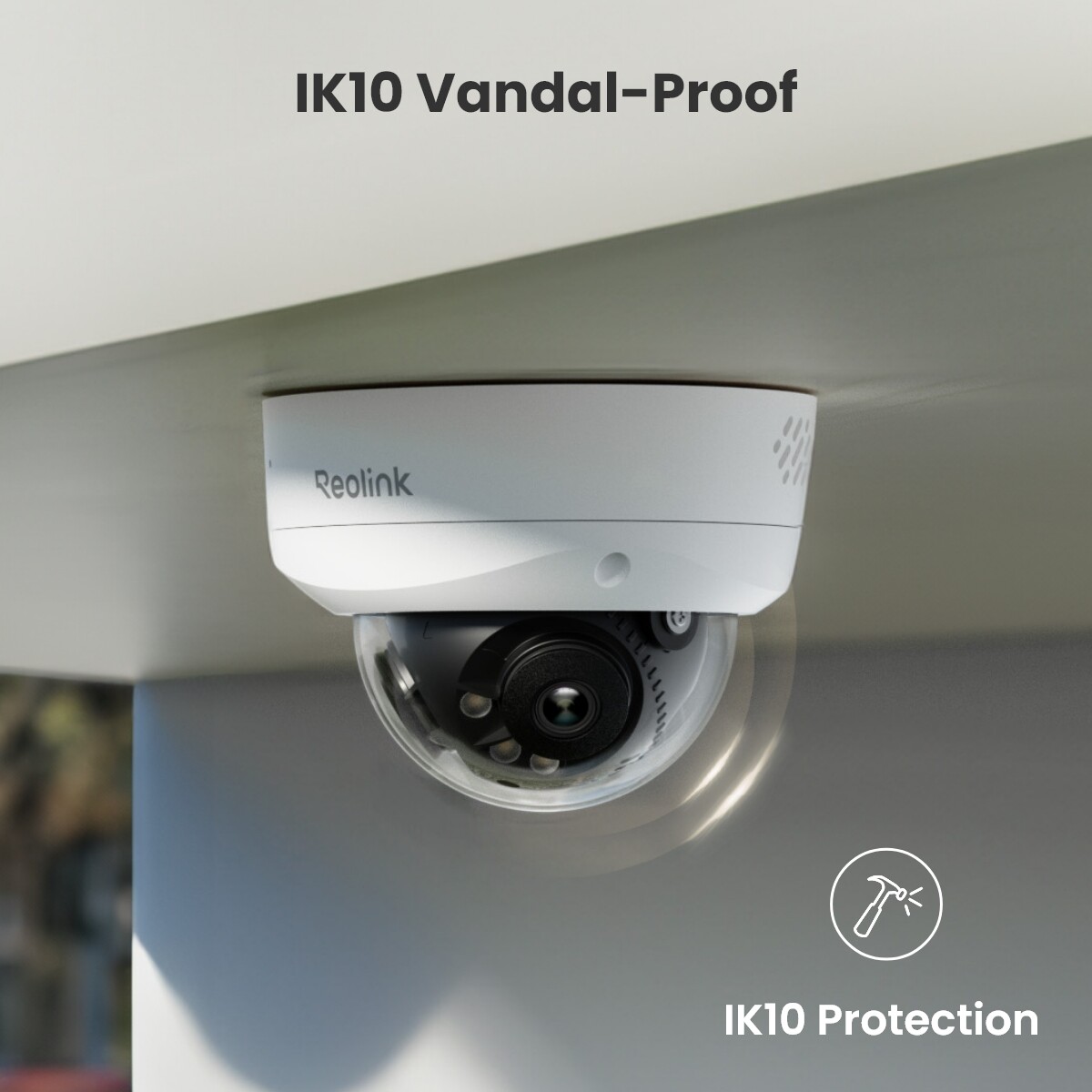 Reolink Duo 3V PoE 16MP Outdoor Security Camera 180° Panoramic IK10 Vandal-Proof