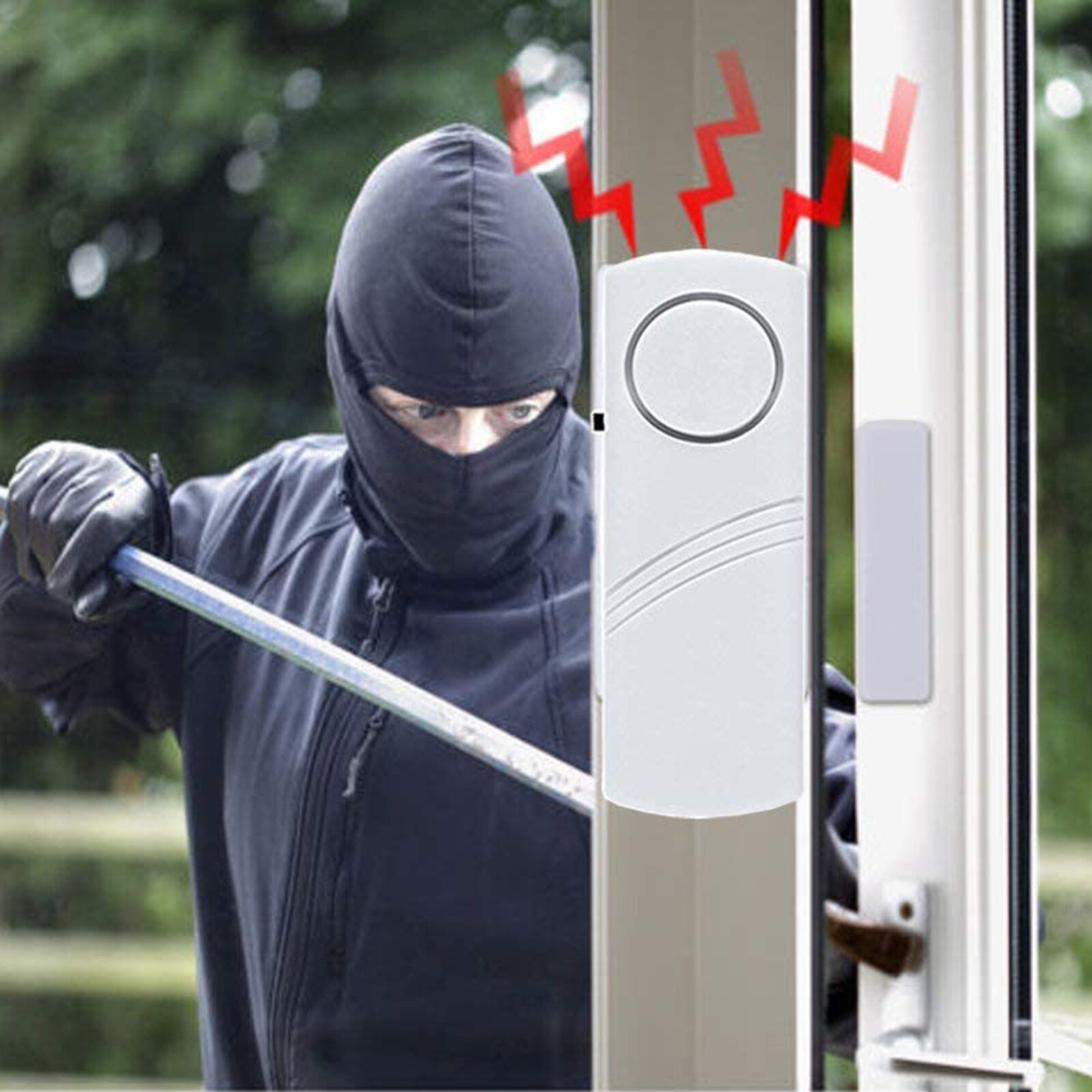 4 Home Safety Burglar Alarm Wireless System Security Device Door Window Sensor