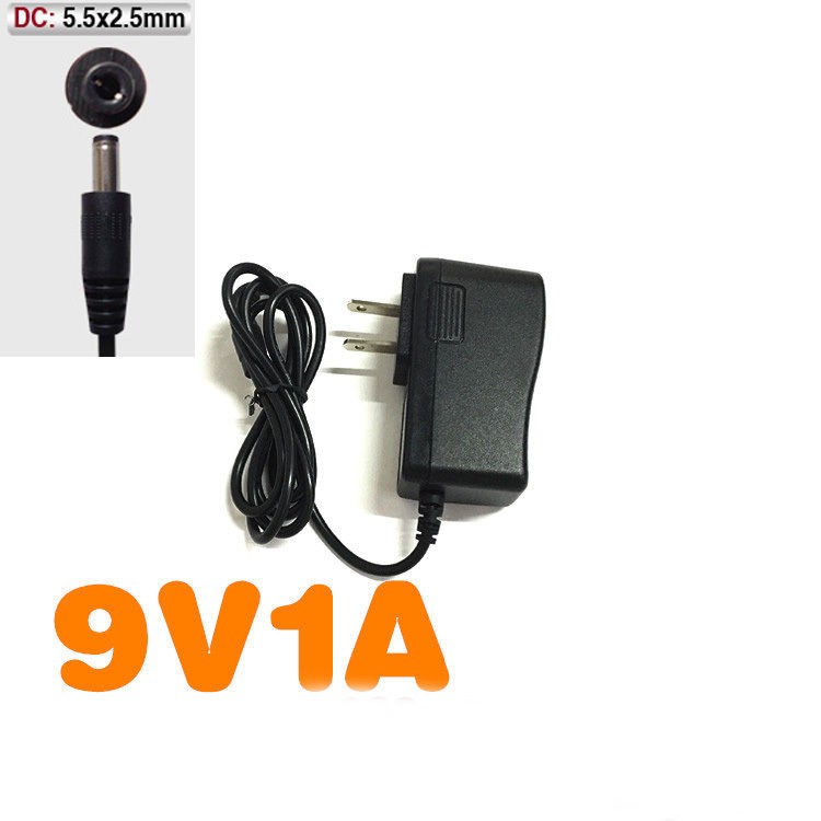 AC to DC 5V 9V 1A Power Supply Adapter US Plug Converter Charger 5.5mm x 2.1mm