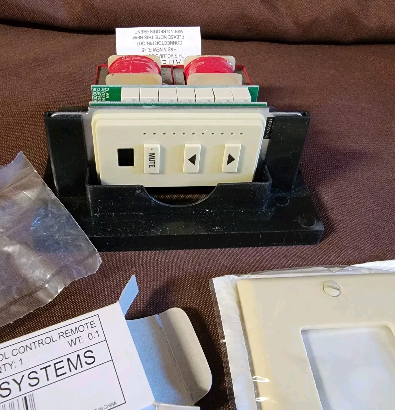 Elan VSE100I 100W HP Electronic Stereo Volume Control With Override And IR Ivory