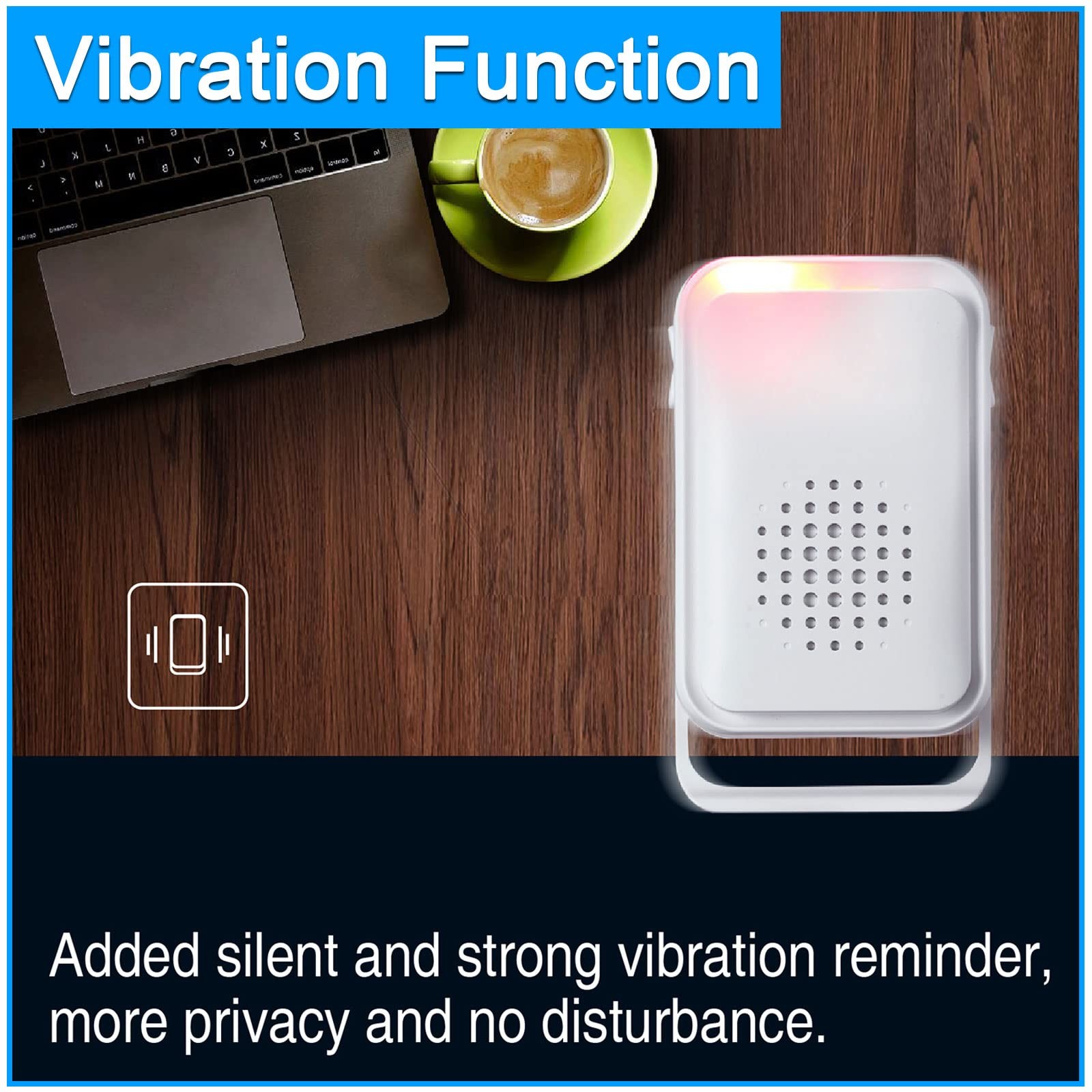Wireless Motion Sensor Door Chime 918ft Range Indoor Alert – Business Entry Bell