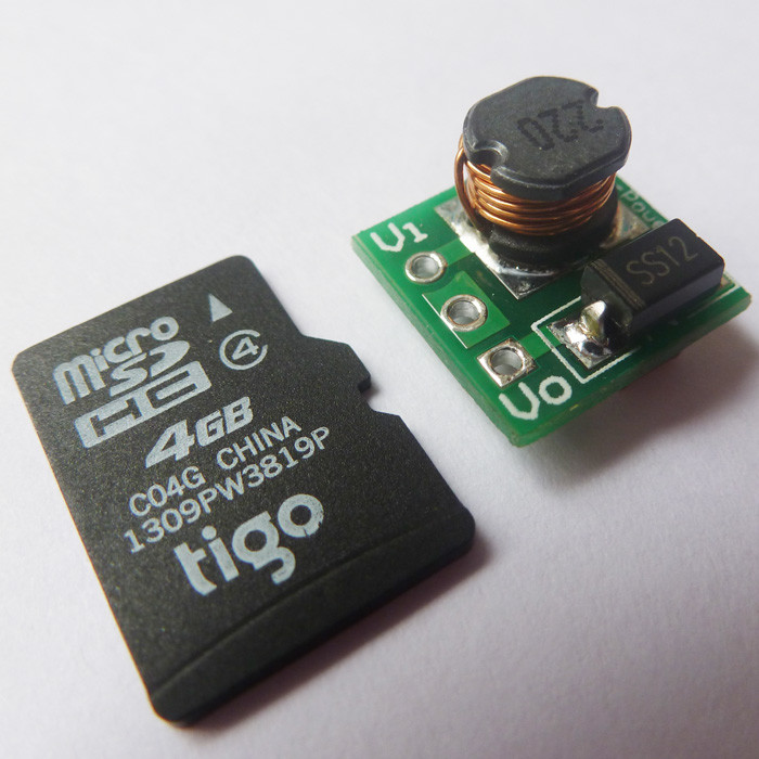 10P SMD Super Small Step Up Booster DC DC 0.8-3.3V to 3.3V Voltage Regulator