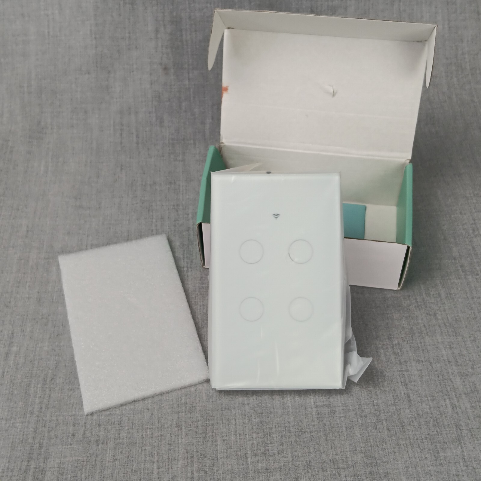WiFi Smart Switch Wall Light Switch Panel for Alexa/Google APP