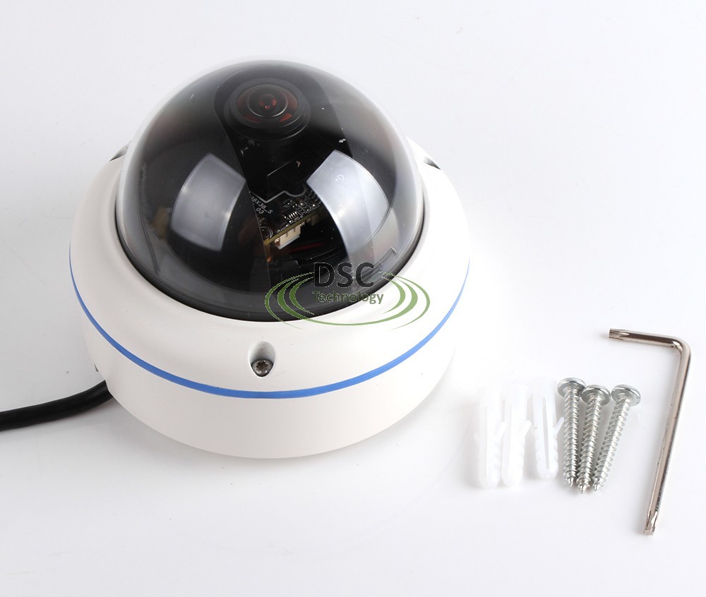 360/180 Panoramic view In/Outdoor Fisheye Mini Dome Camera 700TVL