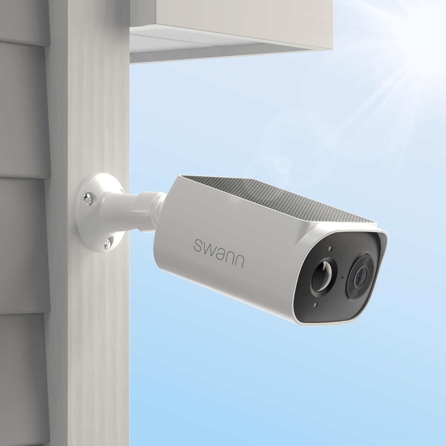 Swann EVO Solar 2K Wireless Security Camera w/16GB Card – 2 Pack SESOL2KBCPK2