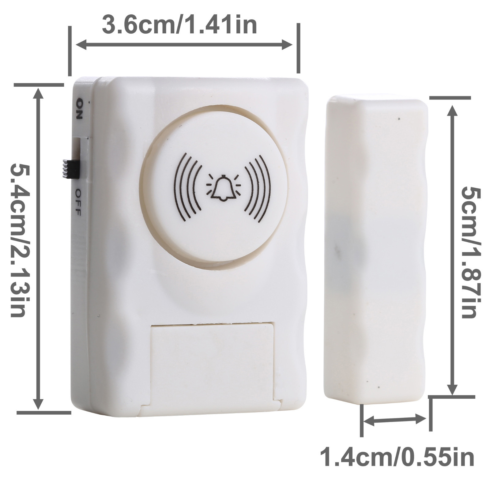 Window Door Home Entry 105db Alarm Magnetic Sensor Security Siren Anti Burglar