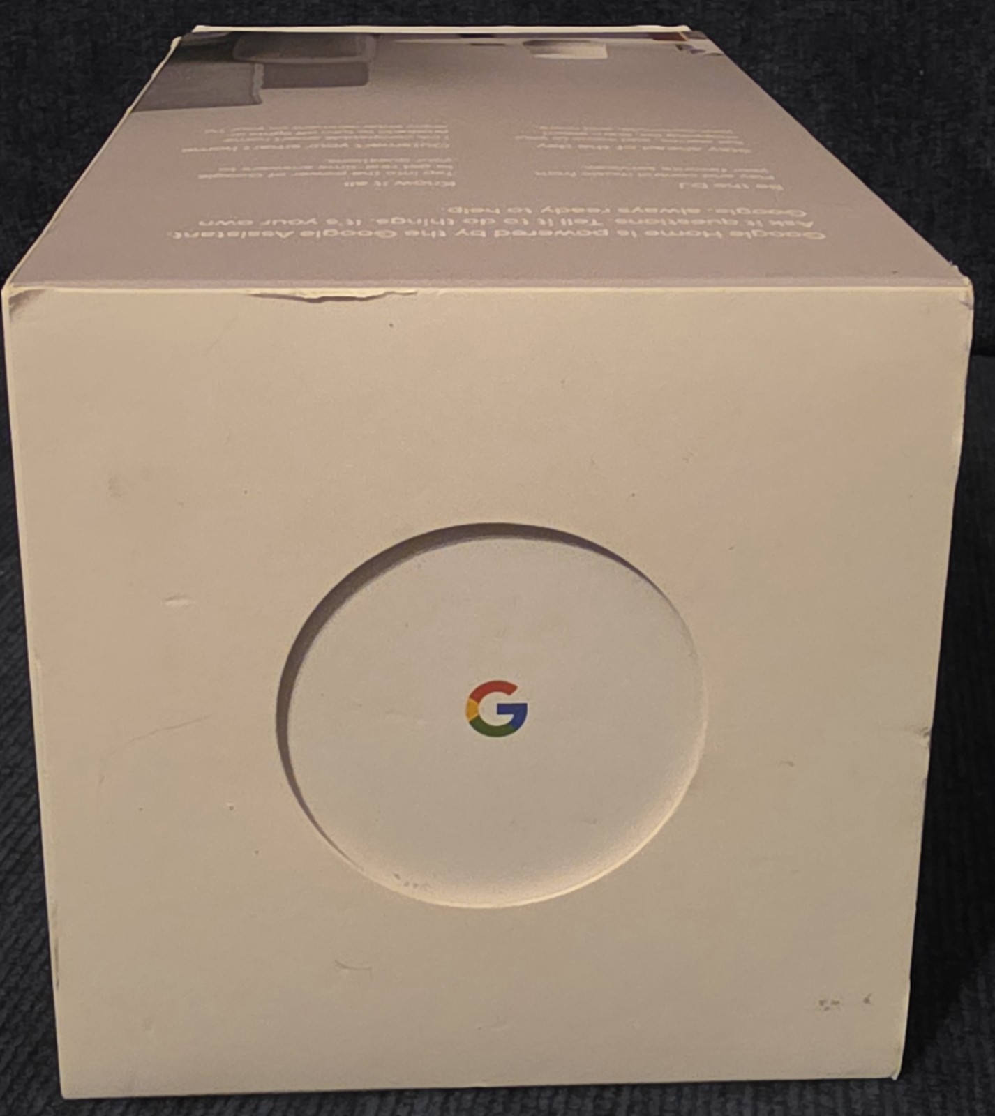 Google Home • Voice Activated Smart Speaker • GA3A00417A14 • New • iOS & Android