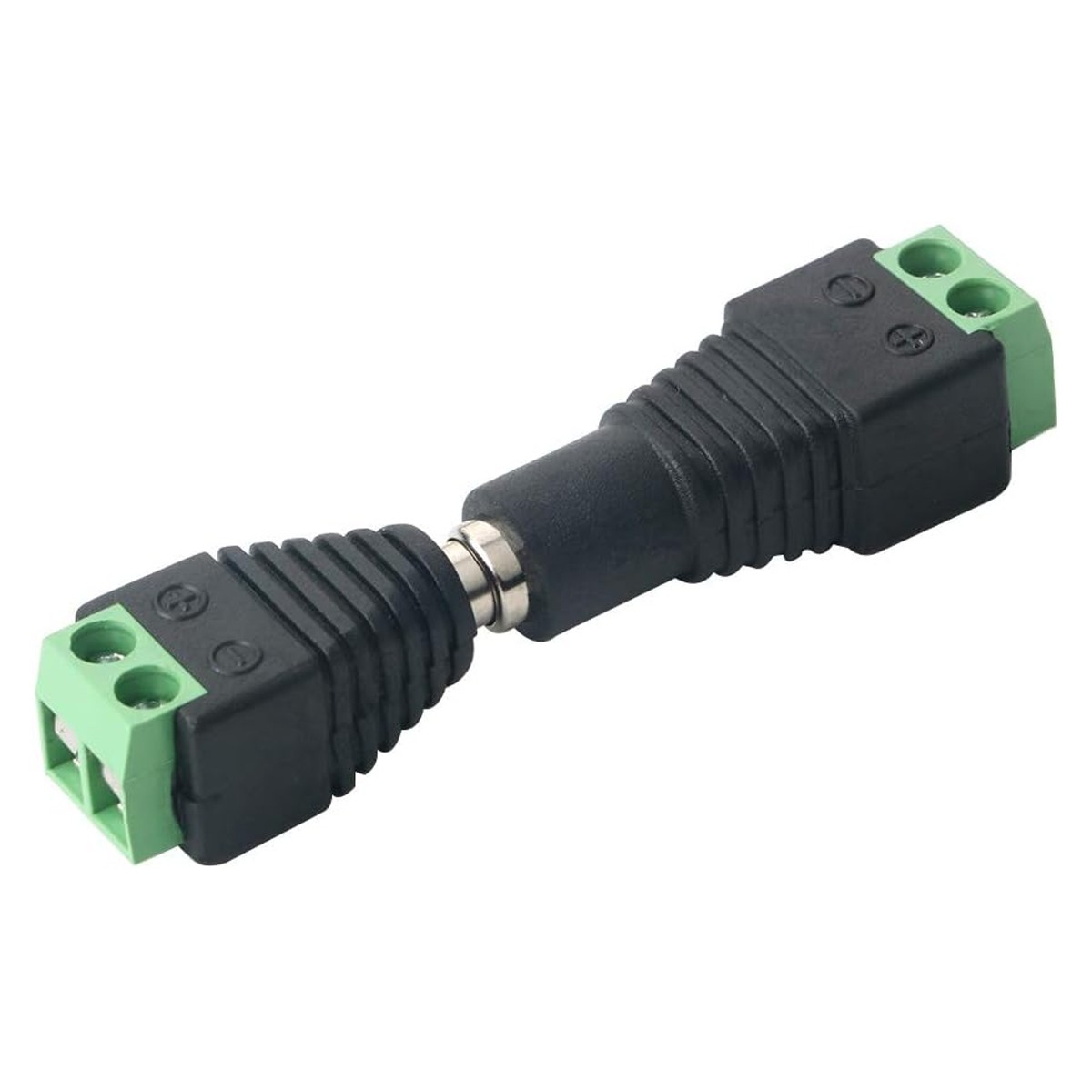 Male Female Set DC Power Jack Plug Adapter Barrel Connector for CCTV Camera Lot