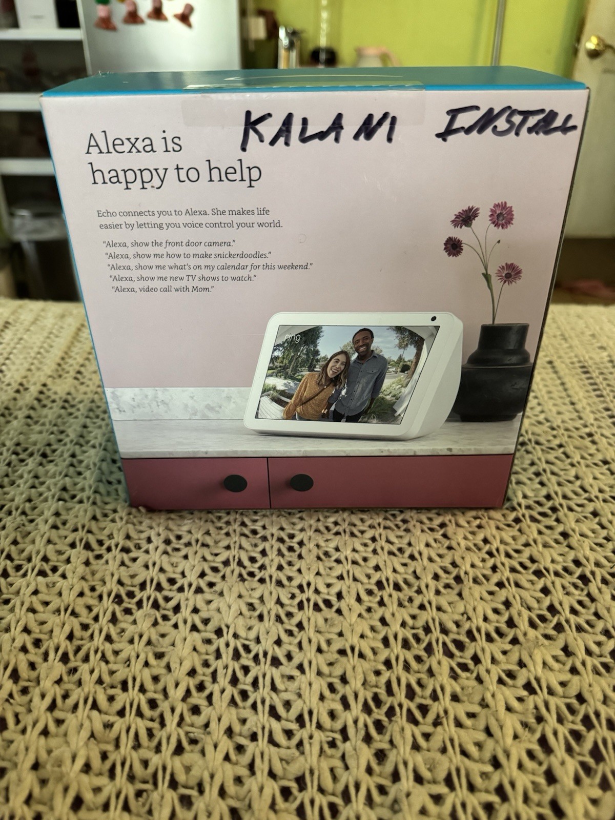 Amazon Echo Show 8 8″ HD Alexa Smart Display, Bluetooth, 3.5mm, Camera, White
