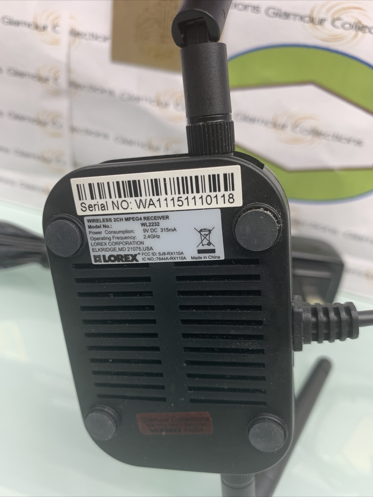 LOREX WL2232 Wireless 2 Channel MPEG4 Receiver for only camera MC2232 ( WW)
