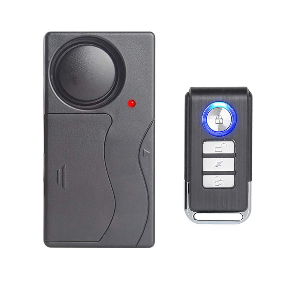 Wireless Vibration Alarm, AntiTheft Burglar Alarm for Bicycle/Bike/Motorcycle…
