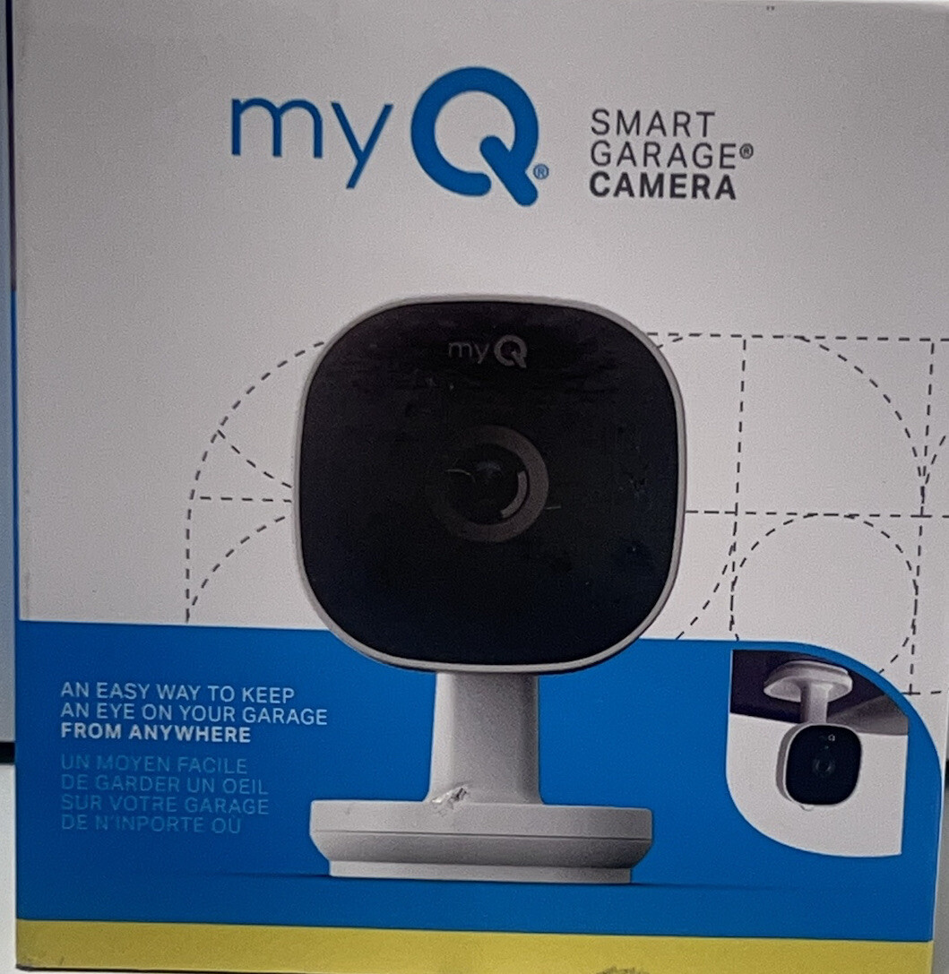 myQ Smart Garage HD Camera – Wifi Enabled – myQ Smartphone Controlled – Two Way
