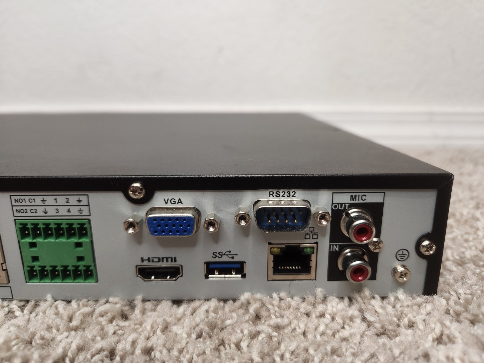 Honeywell HEN16163 16-Channel 4K PoE NVR 8TB Security Recorder TESTED UNLOCKED