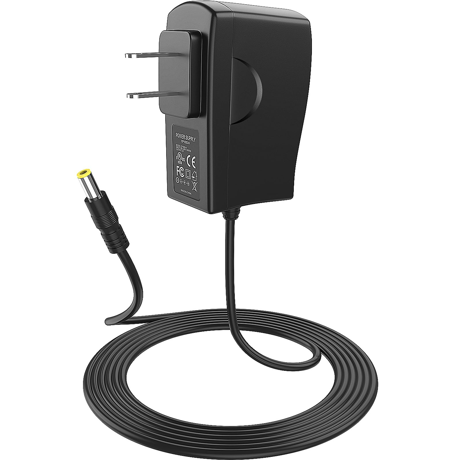 ENS Power Adapter, 12 Volt 1 Amp Output, 110V AC Input, UL List