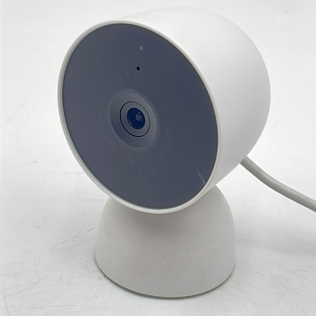 Google indoor Nest Security Cam 1080p (Wired) – 2nd Generation – Snow