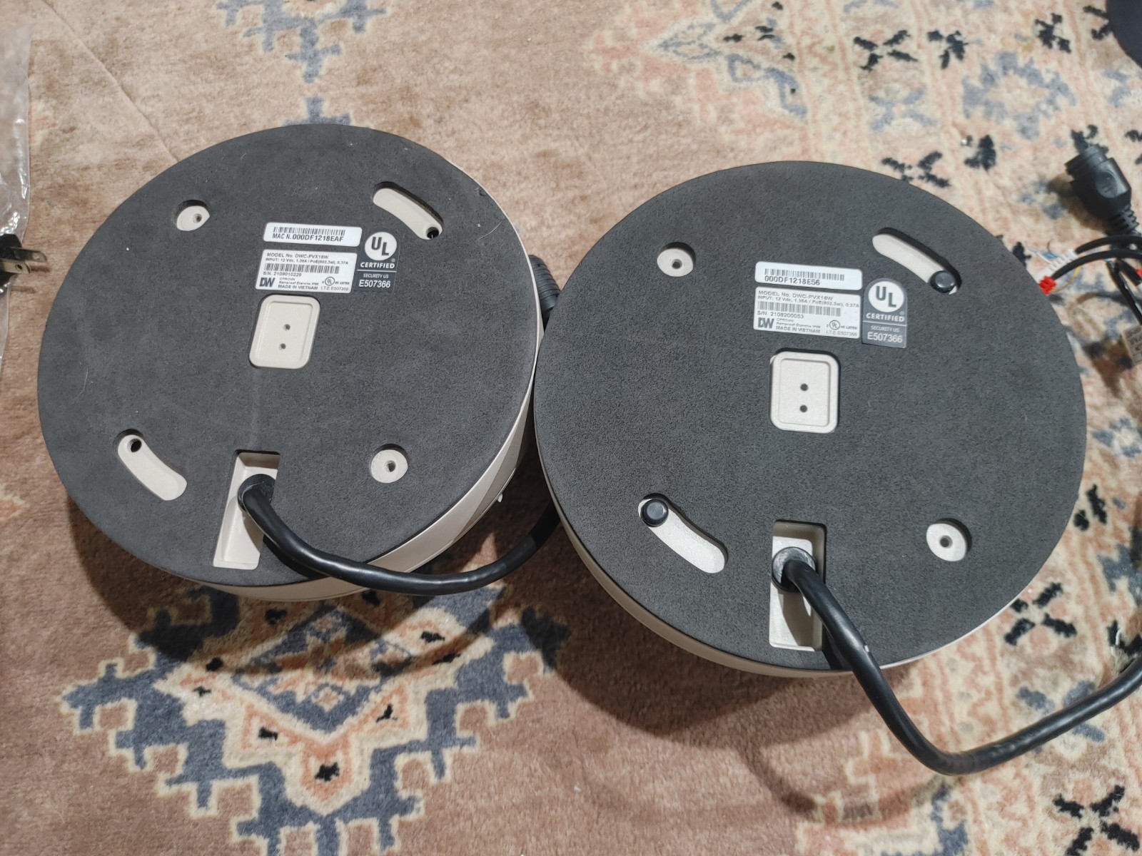 2x Digital Watchdog DWC-PVX16W 16MP Multi-Sensor Base Units – NO LENS MODULES